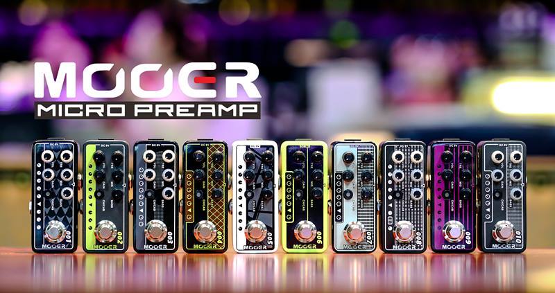 Mooer Micro Preamp series педали преампы для электрогитары купить