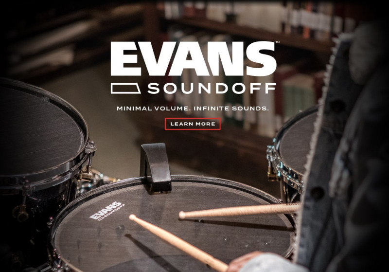 Барабанные пластики Evans SoundOff