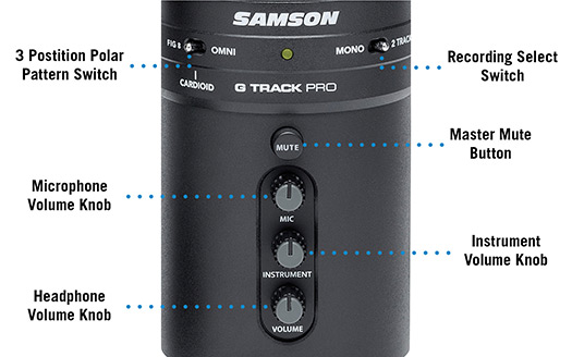 Samson G-Track Pro USB мікрофон