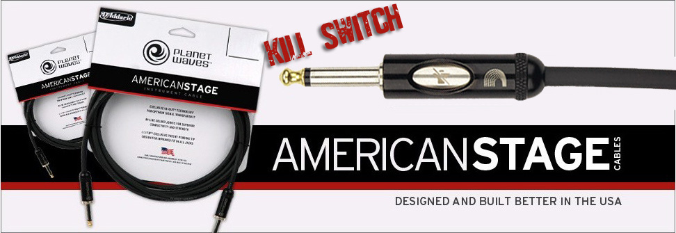 Planet Waves American Stage Killswitch гитарный кабель купить