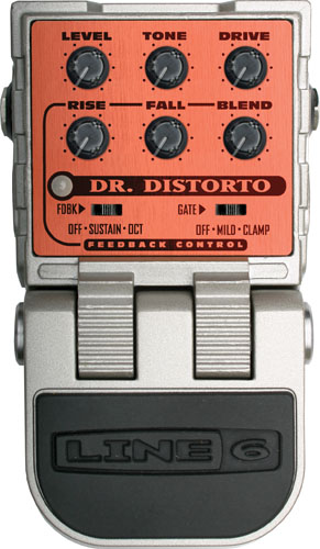 Line6 Dr.Distorto педаль дисторшн