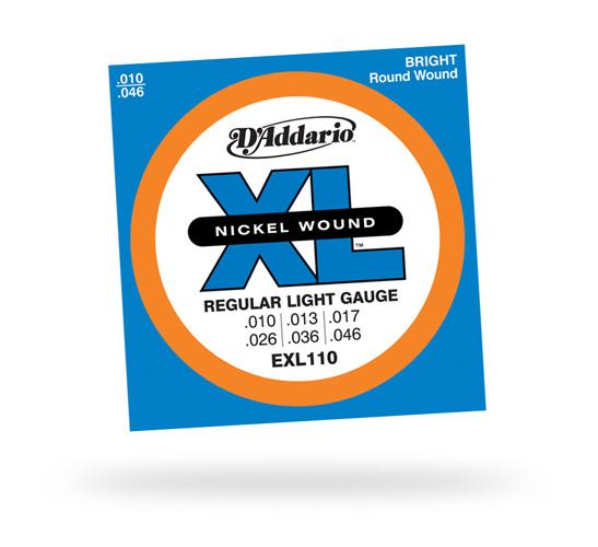 D`Addario EXL120 XL regular light 10-46