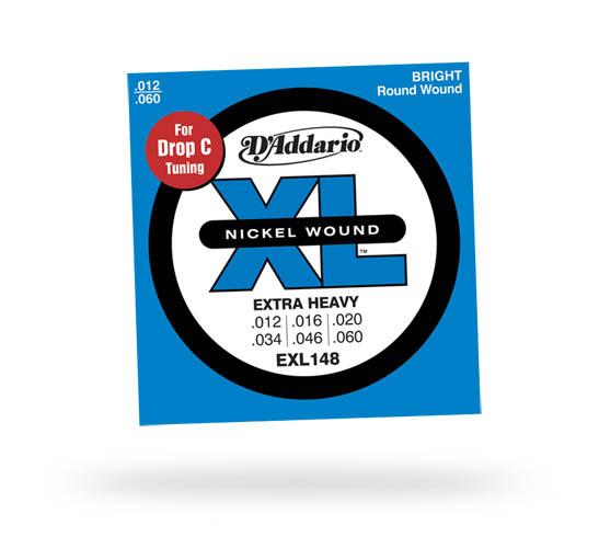 D`Addario EXL148 XL Nickelwound Extra Heavy 12-56