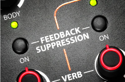 Line6 StageScape L3t feedback supression