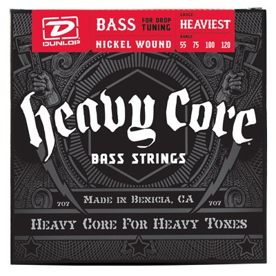 Dunlop Heavy Core Bass струны для басгитары