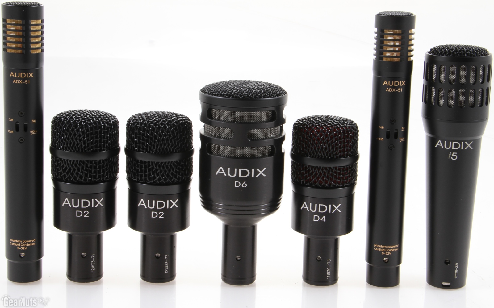 Audix DP7 набор микрофонов