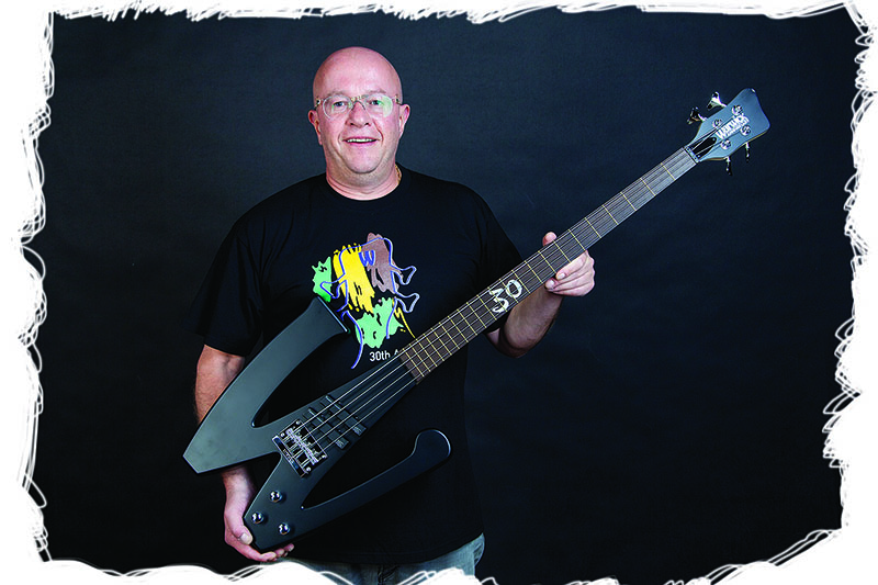 Warwick W Bass prototype 30th anniversary made in Ukraine for Hans Peter Wilfer
