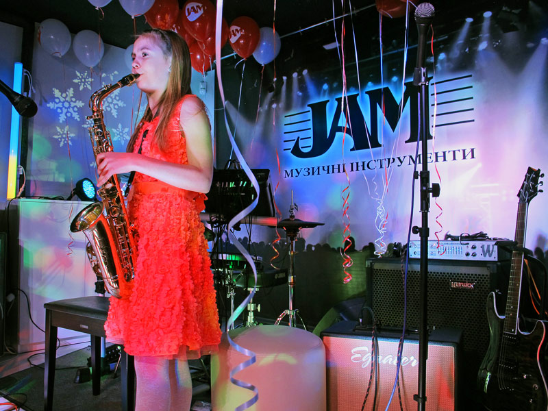 Студия музыкального развития JAM Киев отчетный концерт 25 Декабря 2014