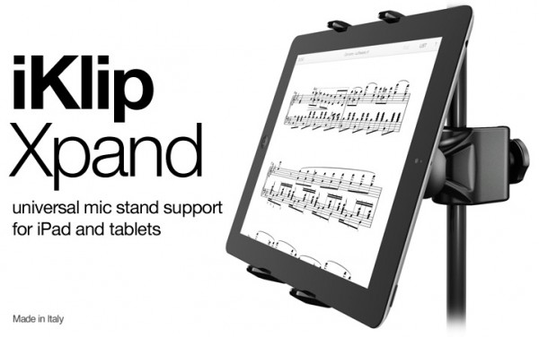 IK Multimedia iKlip Xpand держатель для iPad и планшетных пк купить в Украине