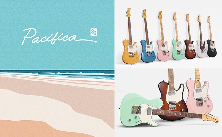 Естетика  Yamaha Pacifica SC Standard Plus