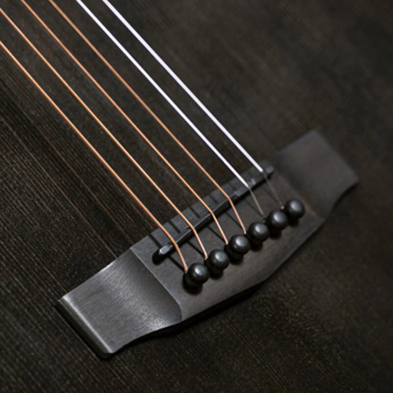 Cort Modern Black Бридж та шпильки з чорного дерева