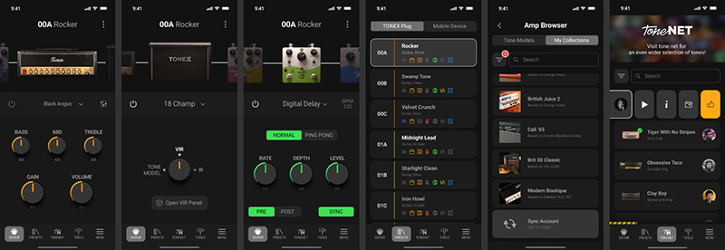 Інтерфейс TONEX Control