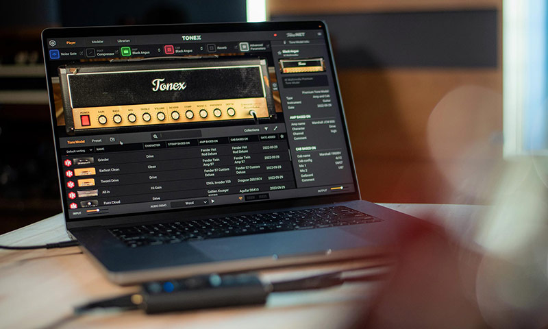Додаток AmpliTube 5 SE для IK MULTIMEDIA TONEX Plug