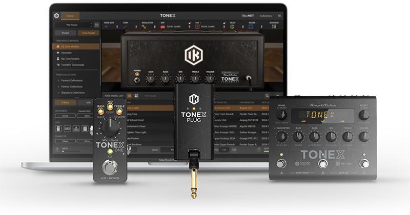 AI Machine Modeling в IK MULTIMEDIA TONEX Plug