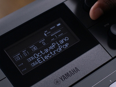 Великий вибір звучань YAMAHA PSR-E483