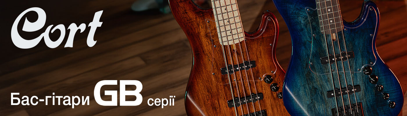 Зовнішній вигляд бас гітари GB серії CORT GB Fusion 5 Antique Brown Burst