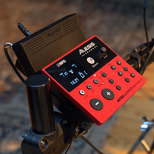 Звуковий модуль ALESIS NITRO ULTIMATE KIT з екраном і керуванням