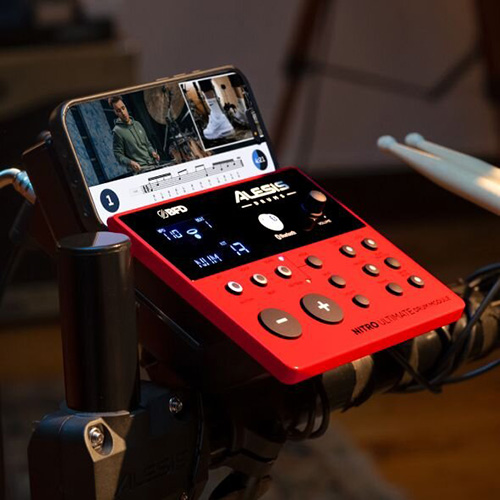 Bluetooth подключение ALESIS NITRO ULTIMATE KIT к смартфону