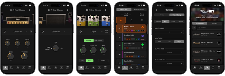 Додаток TONEX Control