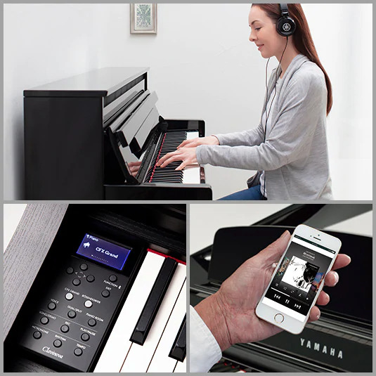 Купить Цифровое пианино Yamaha Clavinova CLP-785 (Polished White) | MUSICCASE