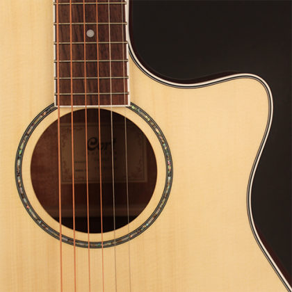 Электро-акустическая гитара Cort GA-MEDX (Open Pore) обзор, описание, покупка | MUSICCASE