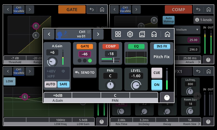 Ефекти Yamaha URX22