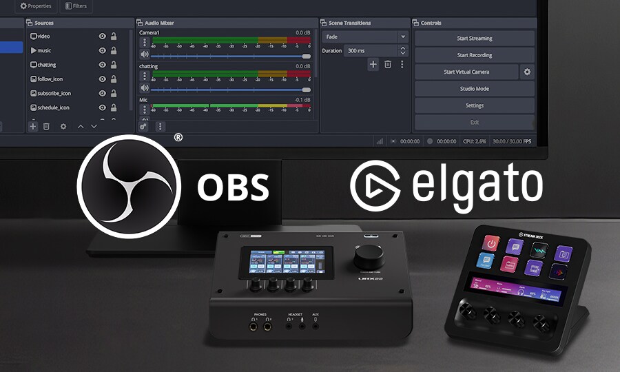 Elgato Stream Deck та OBS Studio
