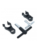 DWSM803-2 HI-TORQUE STEEL DRUM KEY AND STANDARD KEY WITH 2 CLIPS, зображення 2