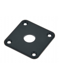 DR-002 BK JACK PLATE LES PAUL PLASTIC (BLACK), зображення 1