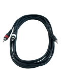RCL20902 D4 Patch Cable - 2 x RCA to TRS MiniJack (1.5m), зображення 1