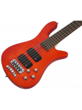 RockBass Streamer Standard, 5-String (Burgundy Red Transparent Satin), зображення 2