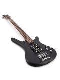 RockBass Corvette $$, 4-String (Nirvana Black Transparent Satin), зображення 2