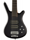 RockBass Corvette $$, 5-String (Nirvana Black Transparent Satin), зображення 2