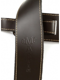 EXTENDABLE BROWN SLIM STYLE GUITAR STRAP, зображення 3