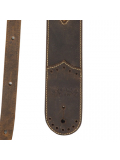 WINGTIP GUITAR STRAP (DARK BROWN), зображення 2 | JAM WINGTIP GUITAR STRAP (DARK BROWN), зображення 2