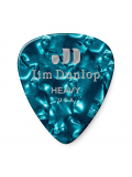 CELLULOID TURQUOISE PEARLOID PICK HEAVY, зображення 1