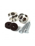 STRAPLOK DUAL DESIGN STRAP BUTTON SET - NICKEL, зображення 1