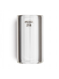 218 HEAVY WALL MEDIUM SHORT GLASS SLIDE, зображення 1