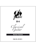 49430S CLASSIC GUITAR NORMAL TENSION - 4TH, зображення 1