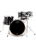 PERFORMANCE SERIES 5-PIECE SHELL PACK MAPLE SNARE (EBONY STAIN), зображення 1