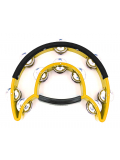 818N/P Power-2 Tambourine w/Protecting Trim (Yellow), зображення 1