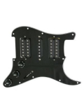 #9733 PICKGUARD PANEL H-S-H BLACK, зображення 1 | JAM #9733 PICKGUARD PANEL H-S-H BLACK, зображення 1