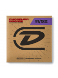 DAP1152 PHOSPHOR BRONZE ACOUSTIC GUITAR STRINGS (11-52), зображення 4
