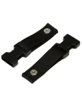 Extra Fasteners for ClipLock Guitar Straps (Black), зображення 1