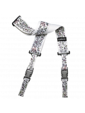 STEVE VAI CLIPLOCK - ART STRAP WHITE, зображення 1