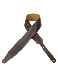 DM17-DBR TOP GRAIN SERIES GUITAR STRAP (Dark Brown), зображення 1