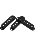 DM2001BK STRAT PICKUP COVERS (Black), зображення 1