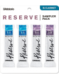 Reserve Reed Sampler Pack Filed - Bb Clarinet #3.0/3.5, зображення 1