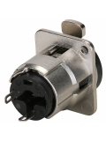 E111L LOCKING PANEL MOUNT JACK (MONO), зображення 2