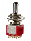 EP1111 4PDT PICKUP SELECTOR SWITCH - 3 POSITION (ON/ON/ON), зображення 1